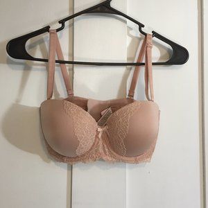 Victoria's Secret Sexy Lace Dream Angel's Multi Way Bra in Pink size 32DD NWOT